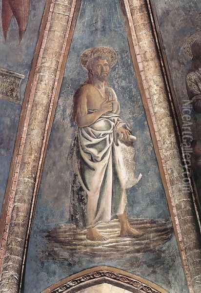 St John the Baptist Oil Painting - Andrea Del Castagno