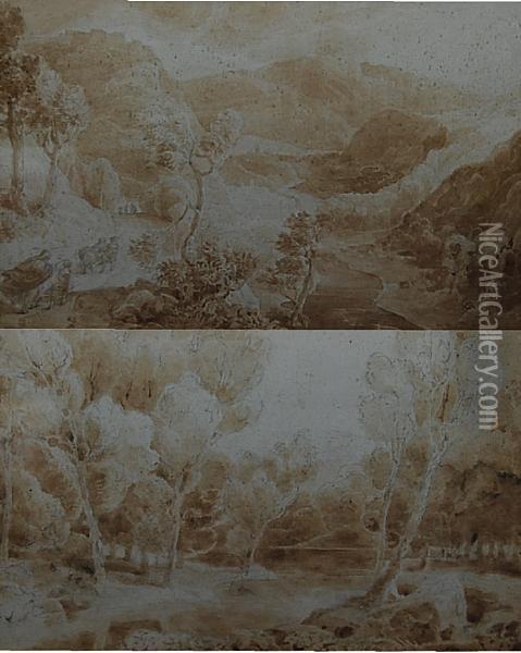 The Valley Of Meditation Oil Painting - John Samuel Hayward