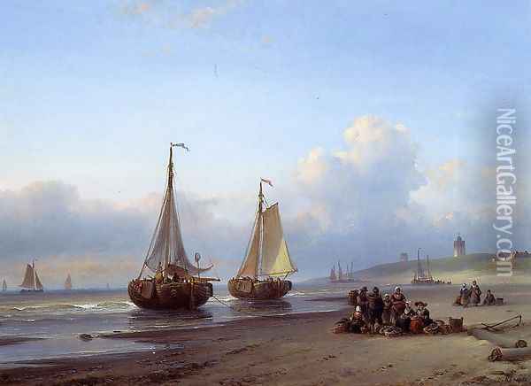 Summer Oil Painting - Lodewijk Johannes Kleijn