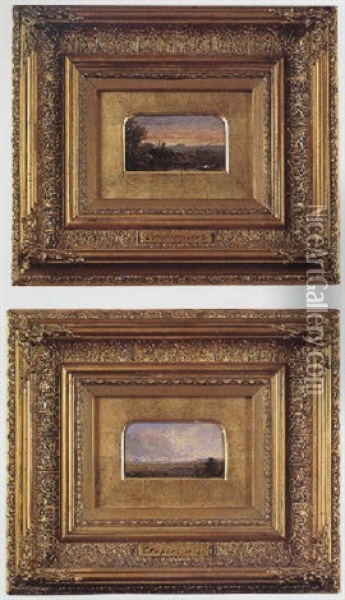 Untitled Oil Painting - Jasper Francis Cropsey