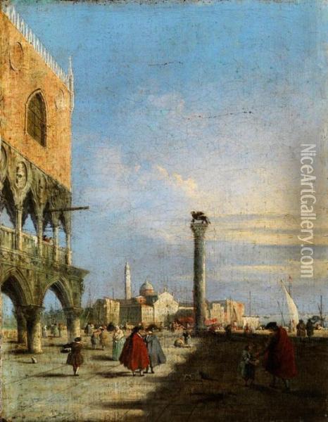 Piazza San Marco Oil Painting - Francesco Guardi