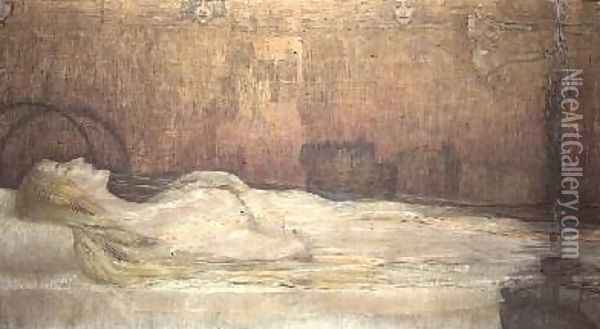 Vision of Eternity 1900 Oil Painting - Wilhelm List