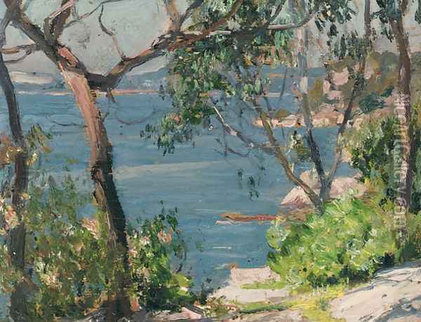 Cremorne Point Oil Painting - Emanuel Phillips Fox