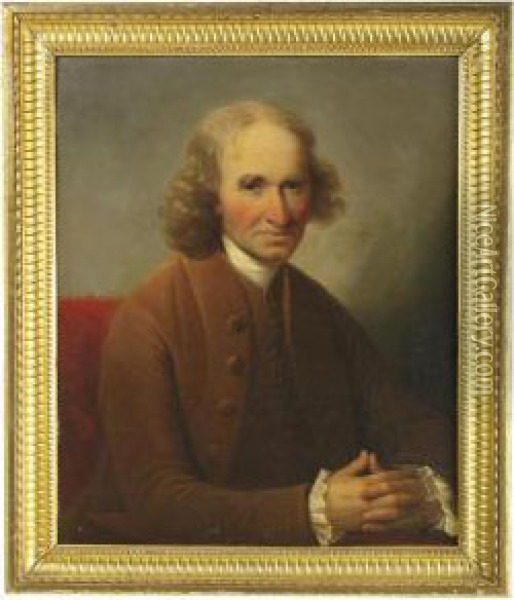 Portrait Of John Hume Of Ninewells Oil Painting - David Martin