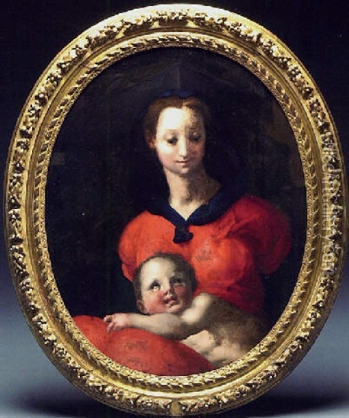 Vierge A L'enfant Oil Painting -  Pontormo
