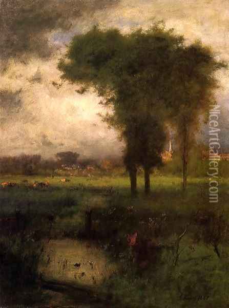 Summer Montclair 1887 Oil Painting - George Inness