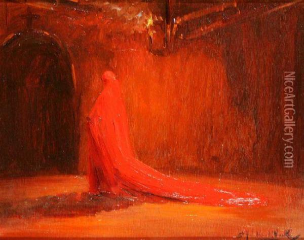 El Cardenal Oil Painting - Stephen Koek Koek