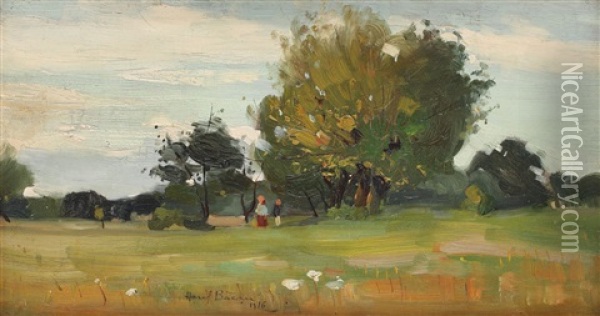 La Padure Oil Painting - Aurel Baesu