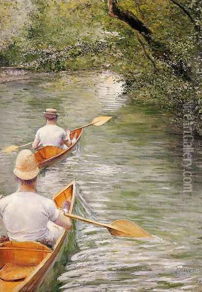 Perissoires Oil Painting - Gustave Caillebotte