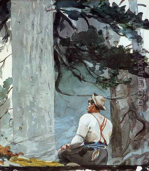The Guide Oil Painting - Winslow Homer