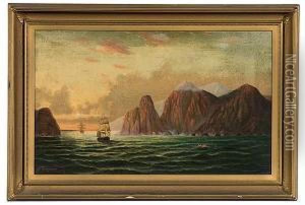 Marine Scene Oil Painting - William Torgerson
