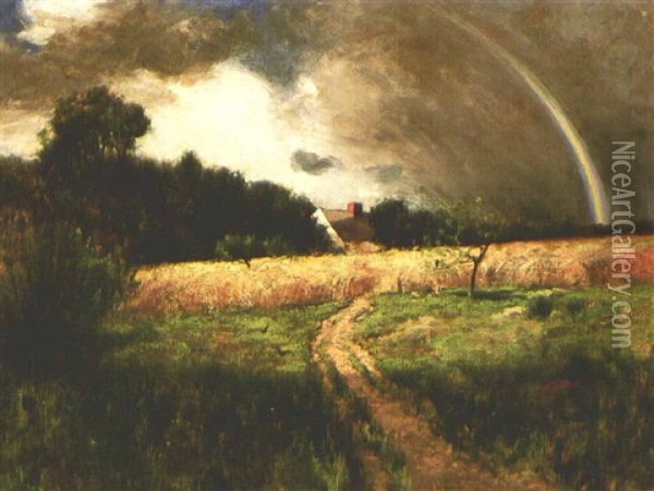 After The Storm Oil Painting - Bruce Crane