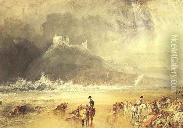 Criccieth Castle, 1835 Oil Painting - Joseph Mallord William Turner