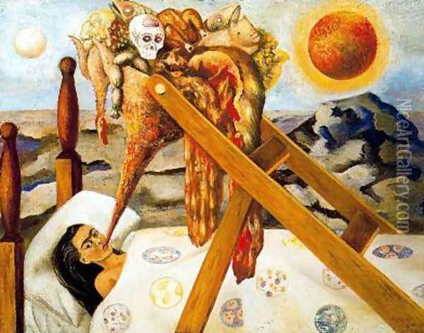 Without Hope Oil Painting - Frida Kahlo