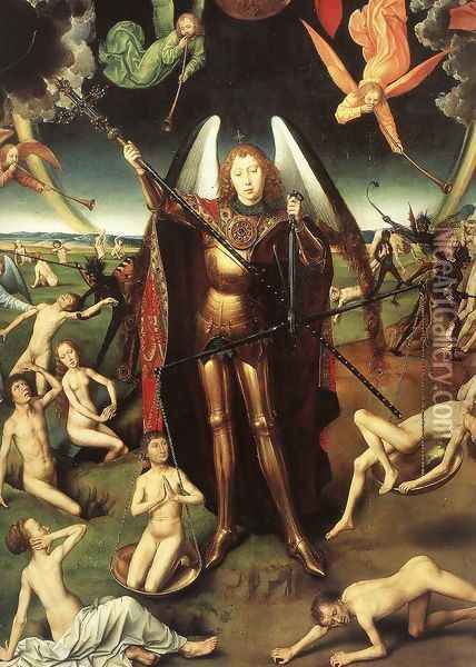 Last Judgment Triptych (detail-5) 1467-71 Oil Painting - Hans Memling