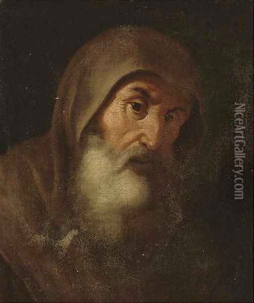A monk Oil Painting - Jusepe de Ribera