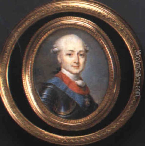 A Gentleman (louis Joseph, Prince Of Conde?) Oil Painting - Noel Halle