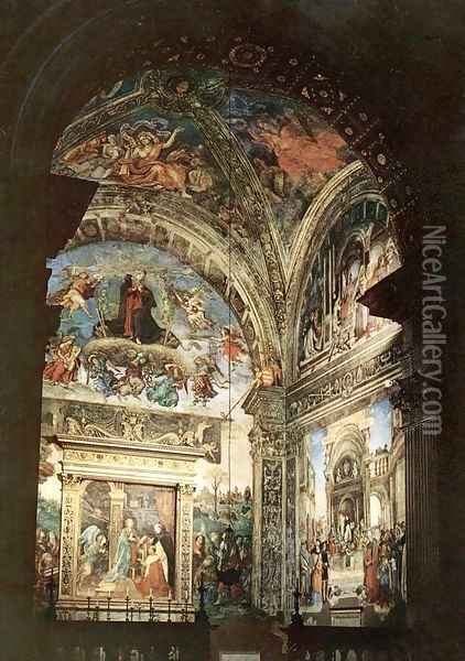 Carafa Chapel Oil Painting - Filippino Lippi