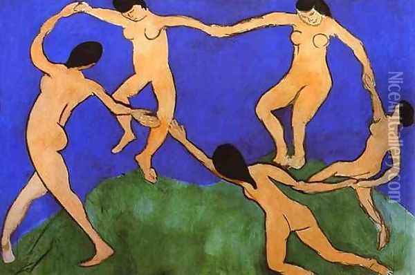 The Dance I Oil Painting - Henri Matisse