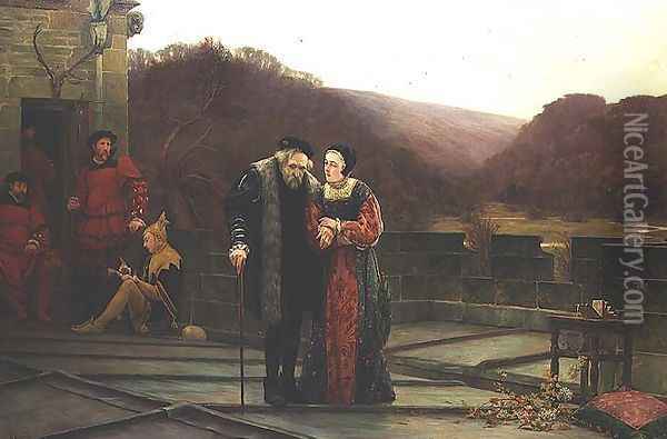 A Prisoner of State, 1885 Oil Painting - Walter-Dendy Sadler