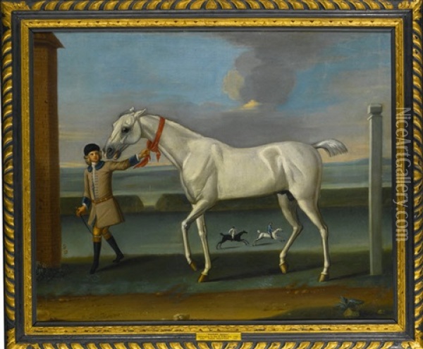 Merry Quill, Belonging To Sir E. O'brien Oil Painting - John Wootton