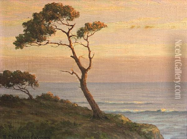 Evening Skies Oil Painting - Roi Clarkson Colman