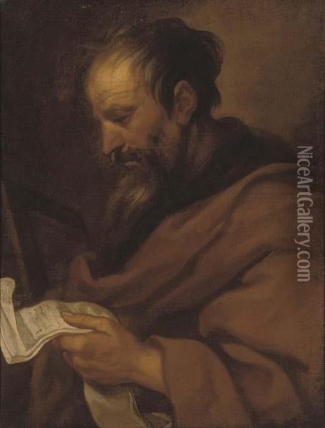 An Apostle Oil Painting - Sir Anthony Van Dyck