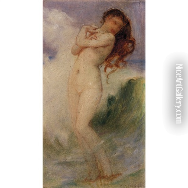 Venus Oil Painting - Guillaume Seignac