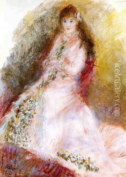 Ellen Andre Oil Painting - Pierre Auguste Renoir