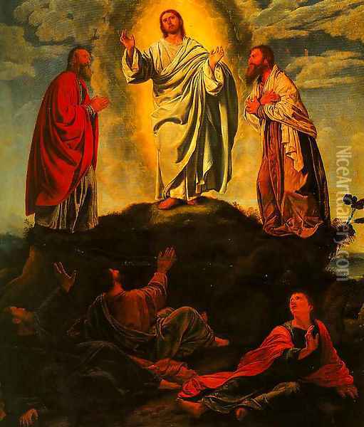 The Transfiguration Oil Painting - Giovanni Girolamo Savoldo