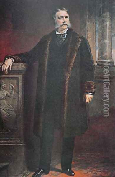 President Chester A Arthur Oil Painting - Daniel Huntington