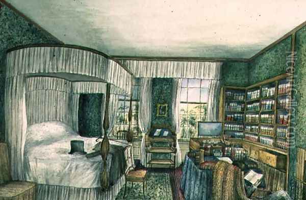 Willy's Room at Aynhoe, 1846 Oil Painting - Lili Cartwright