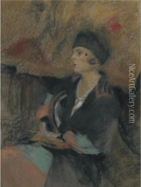 Annette Salomon Oil Painting - Jean-Edouard Vuillard