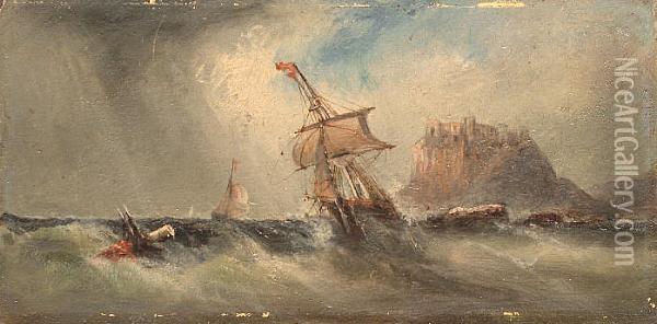 Marine Scenes. Oil Painting - William McAlpine