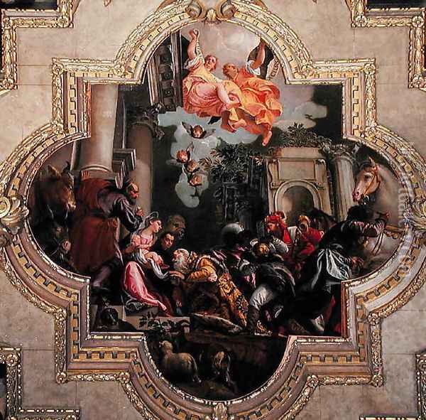Adoration of the Magi Oil Painting - Paolo Veronese (Caliari)