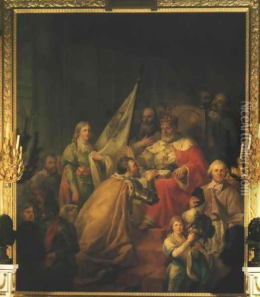 Prussian Tribute Oil Painting - Marcello Bacciarelli