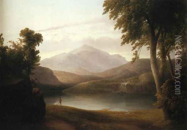 In the Catskills Oil Painting - Thomas Doughty