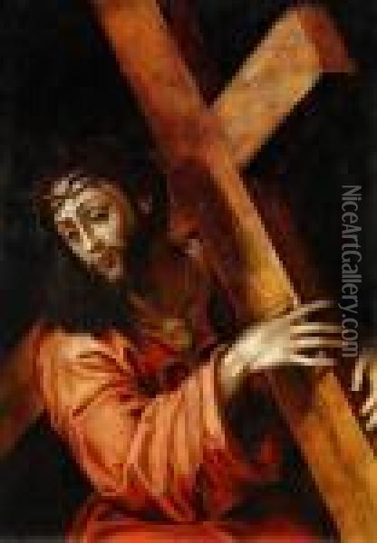 Jesus Pa Korset Oil Painting - Luis de Morales