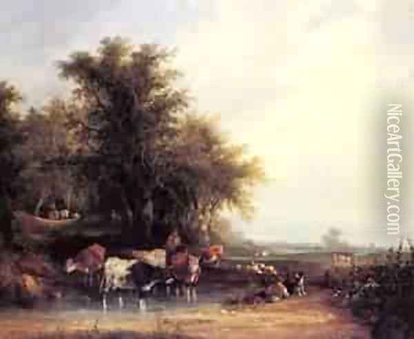 Near The New Forest Oil Painting - William Joseph Shayer