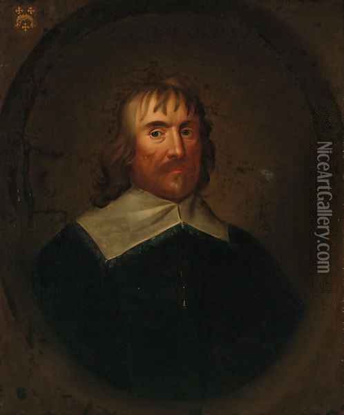 Portrait of a gentleman, said to be Francis William Oil Painting - English School