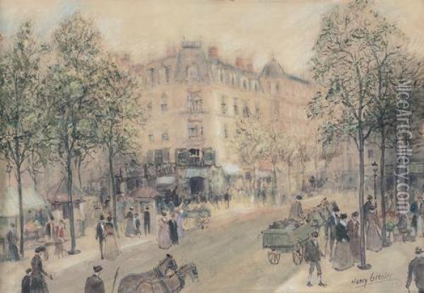 Parigi Oil Painting - Henry, Henri Grenier