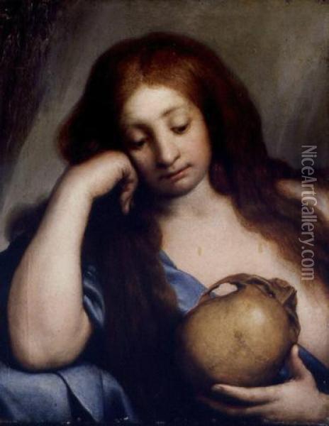 Penitent Magdalene Oil Painting - Carlo Francesco Nuvolone