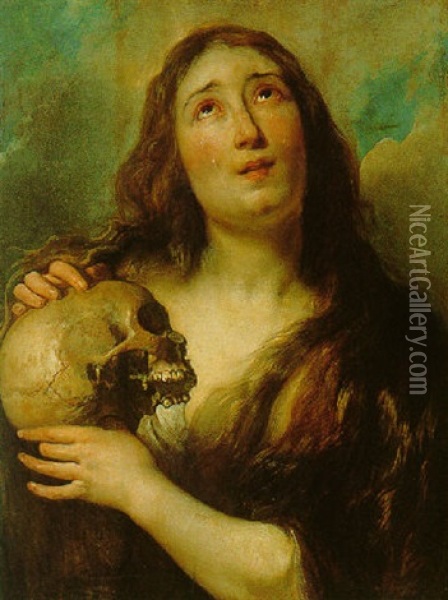 The Penitent Magdalene Oil Painting - Jan Boeckhorst