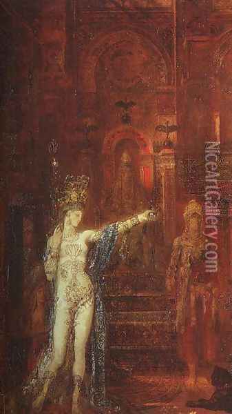 Salome III Oil Painting - Gustave Moreau
