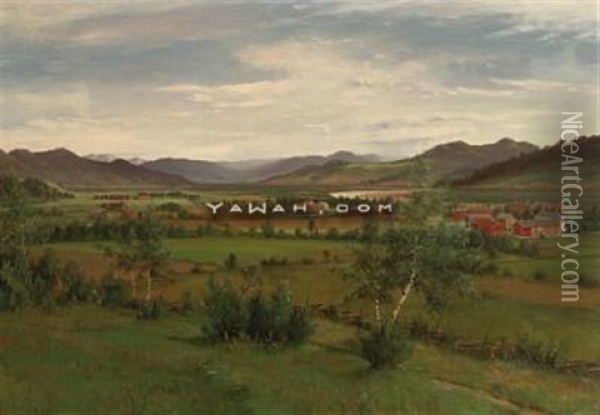 Fra Oylodalen Oil Painting - Johan Herman Wedel-Anker