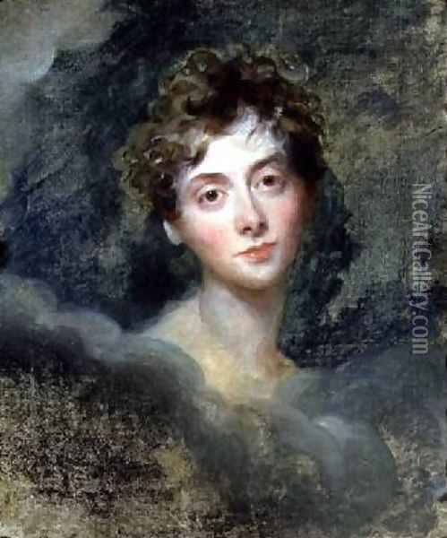 Portrait of Lady Caroline Lamb 1785-1828 Oil Painting - Sir Thomas Lawrence