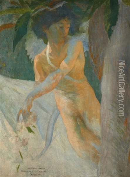 Cupidon Oil Painting - Alexandre Claude Louis Lavalley