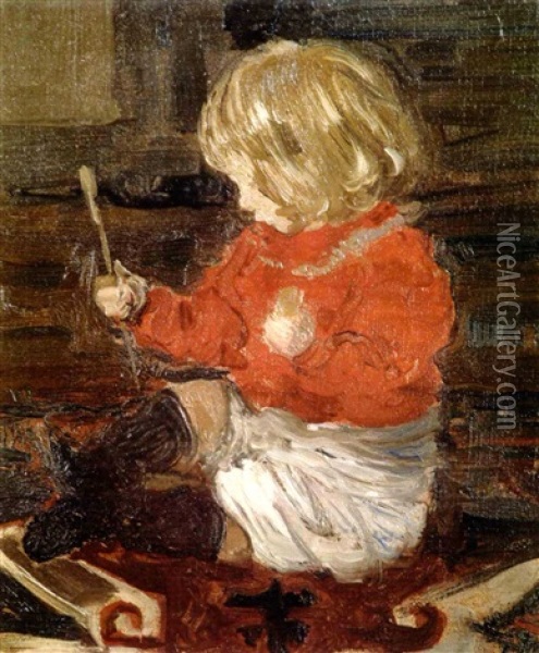 Le Jeune Peintre Oil Painting - Henri Evenepoel