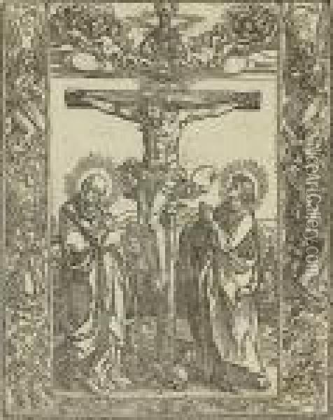 The Crucifixion Oil Painting - Albrecht Durer