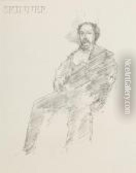 The Doctor Oil Painting - James Abbott McNeill Whistler